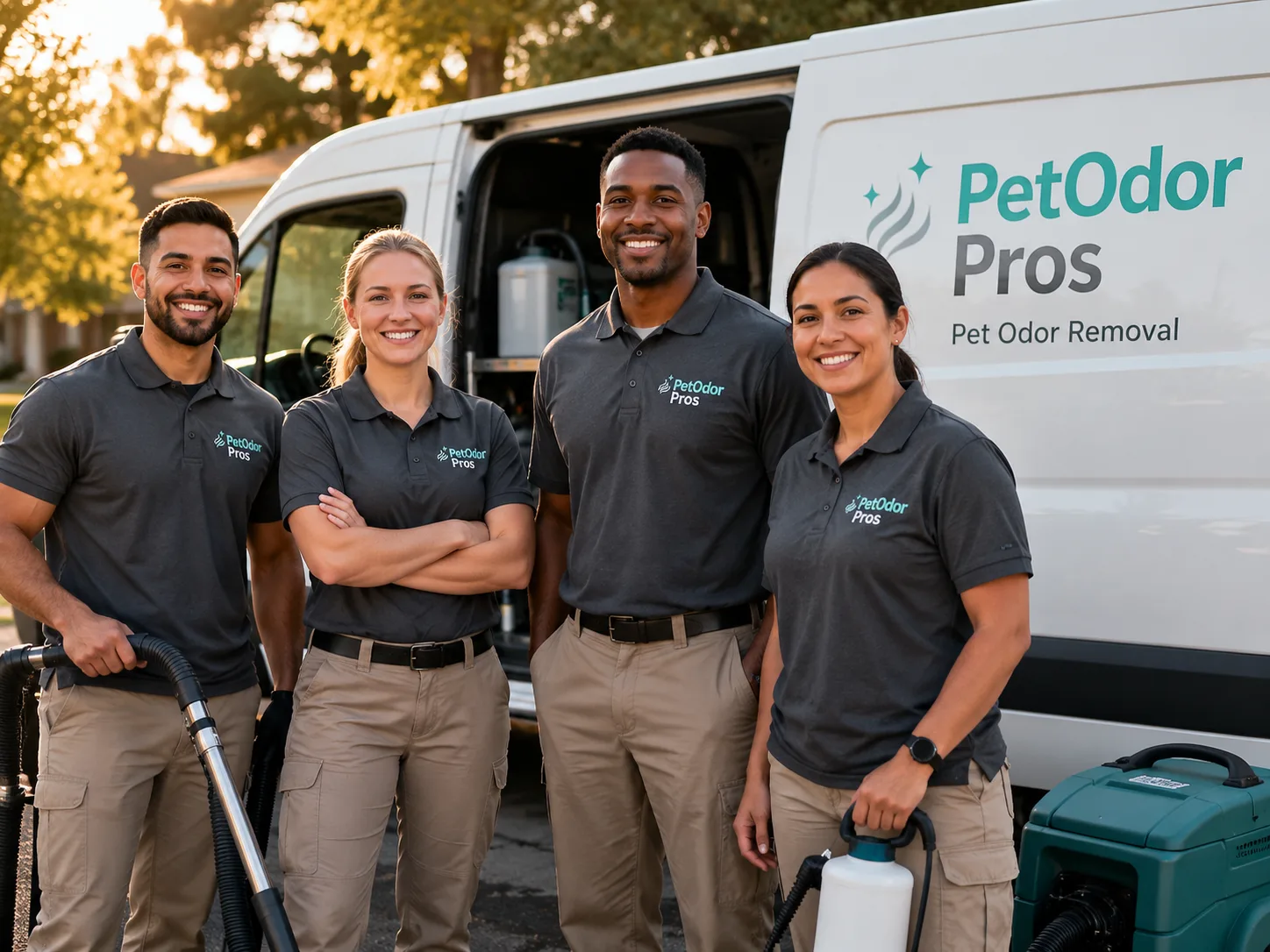 Pet Odor Removal team serving Louise, TX